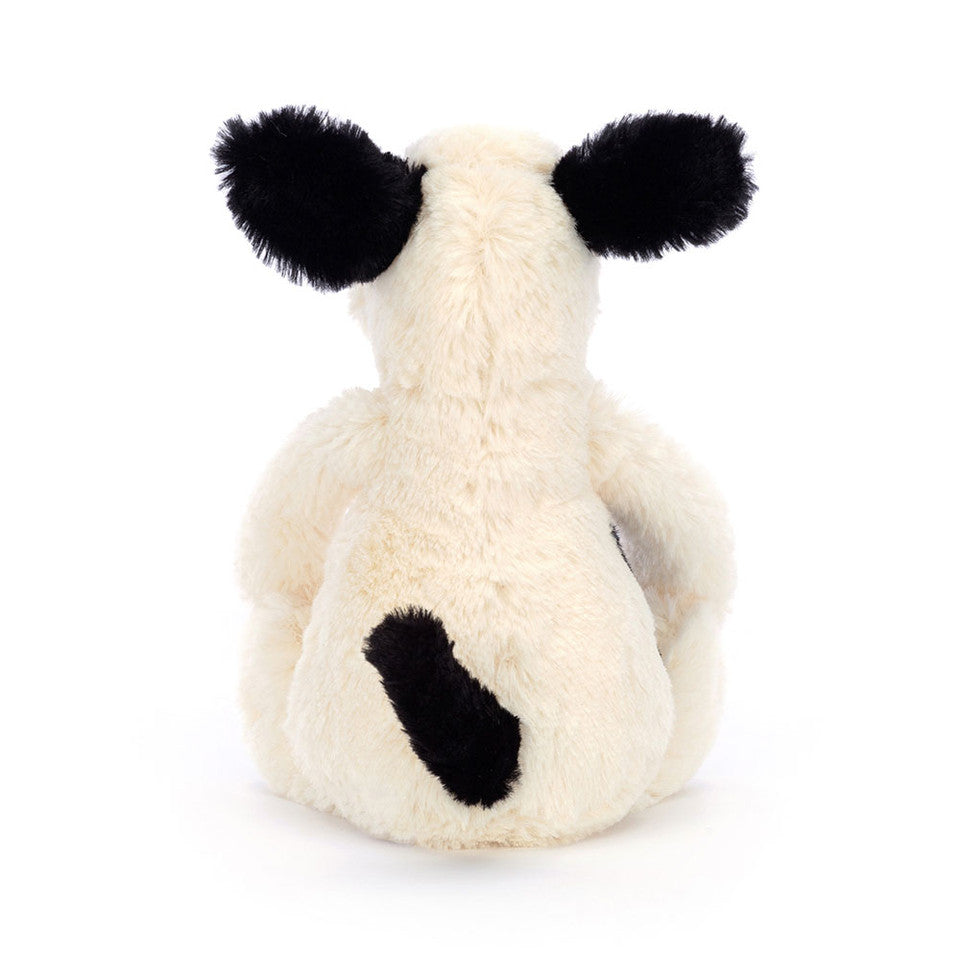 Jellycat 可愛小狗 | Bashful Black & Cream Puppy 18cm