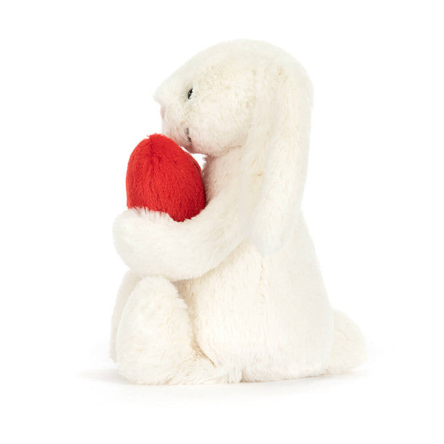 Jellycat 心心免子 | Bashful Red Love Heart Bunny 31cm