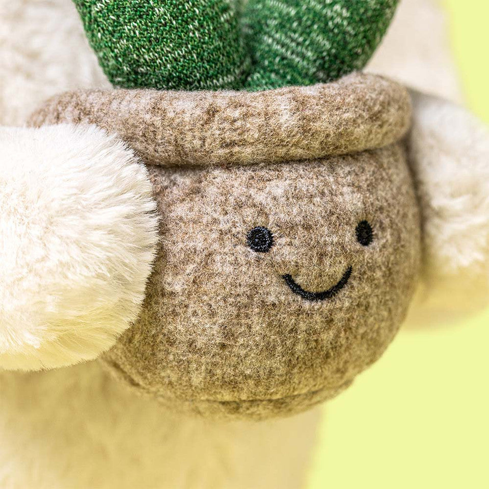 JELLYCAT 植物兔子 | Cream Bunny with Plant 31cm