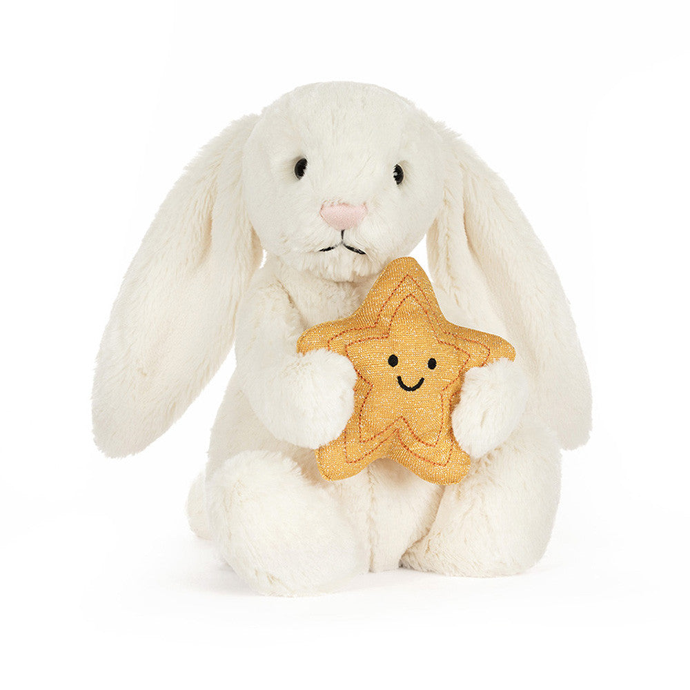 Jellycat 星星兔子 | Cream Bunny with Star 31cm
