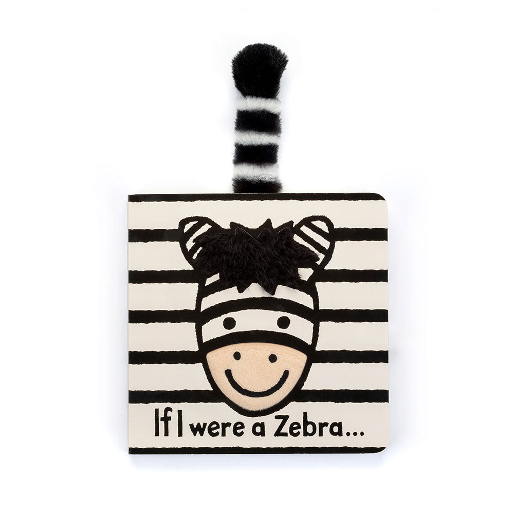 Jellyat 假如我是一隻斑馬圖書 | If I were a Zebra Board Book 15x15cm