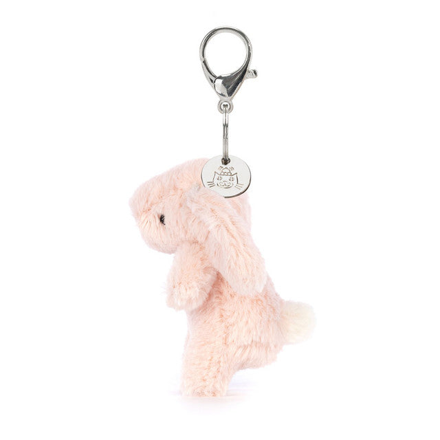 Jellycat 害羞兔子鎖匙扣-淺粉色 | Bashful Bunny Blush Bag Charm