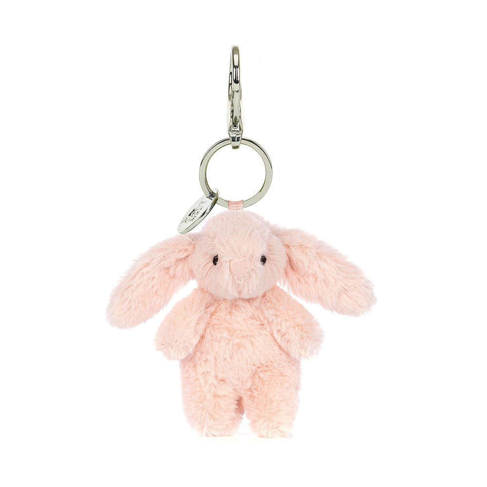 Jellycat 害羞兔子鎖匙扣-淺粉色 | Bashful Bunny Blush Bag Charm