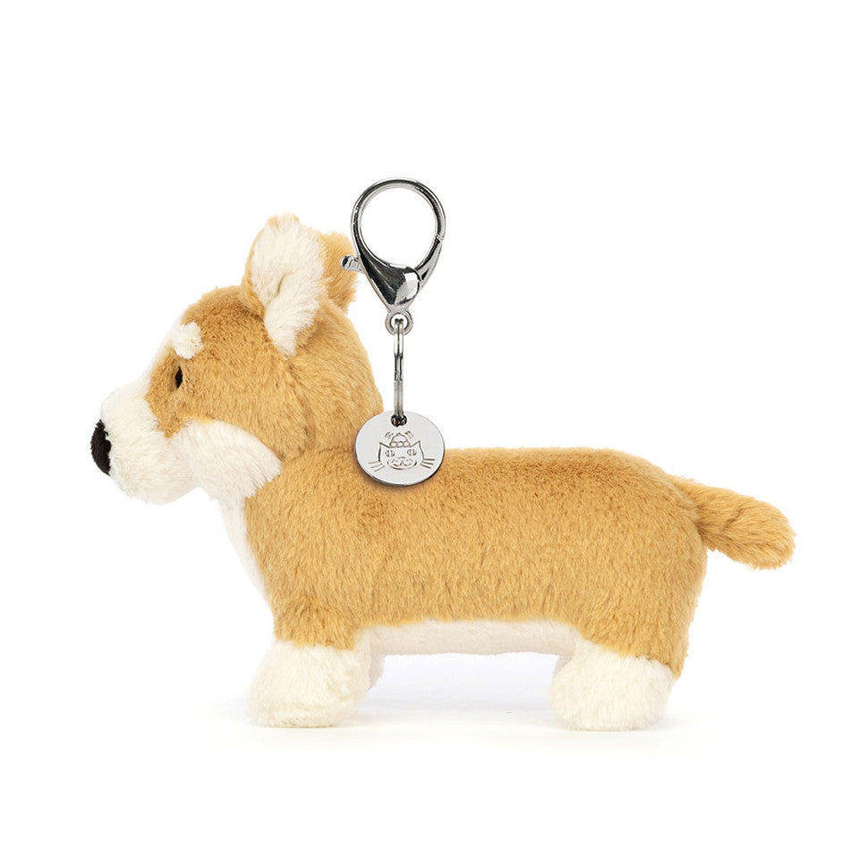 Jellycat 小哥基犬鎖匙扣 | Betty Corgi Bag Charm 12cm