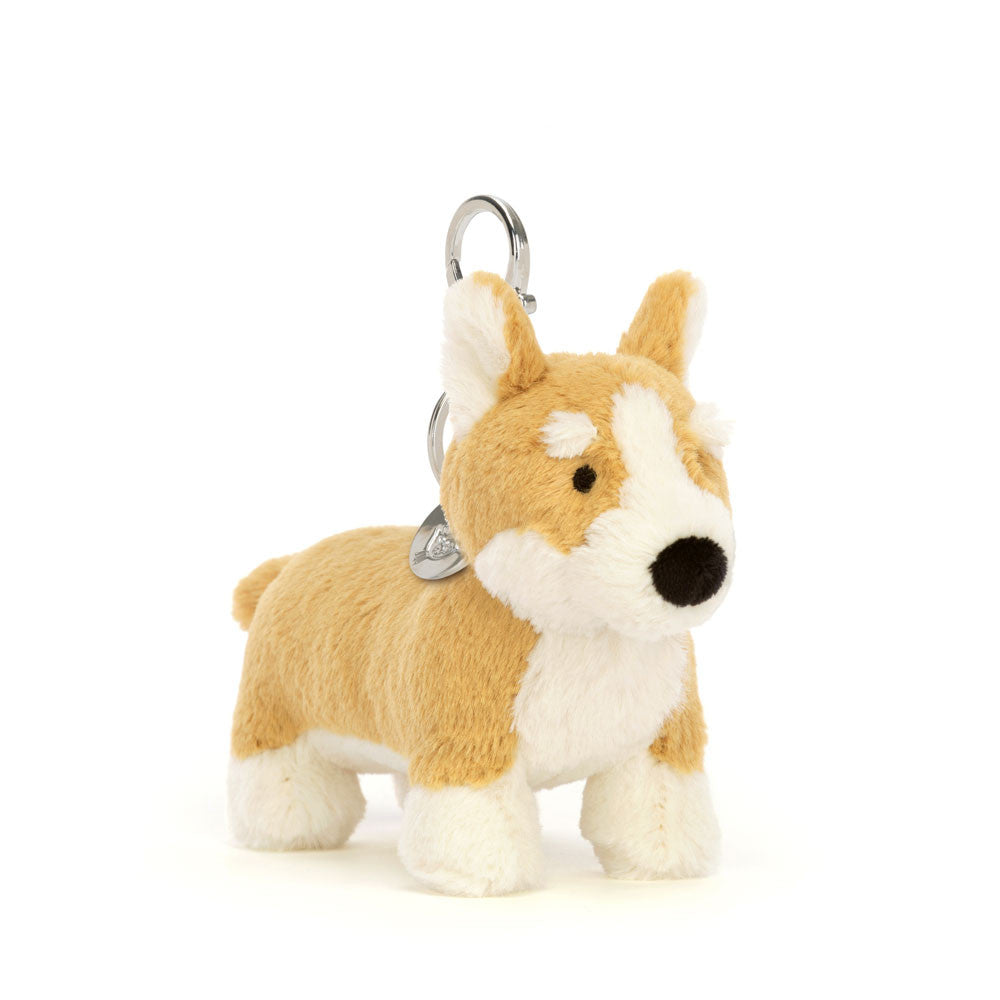 Jellycat 小哥基犬鎖匙扣 | Betty Corgi Bag Charm 12cm