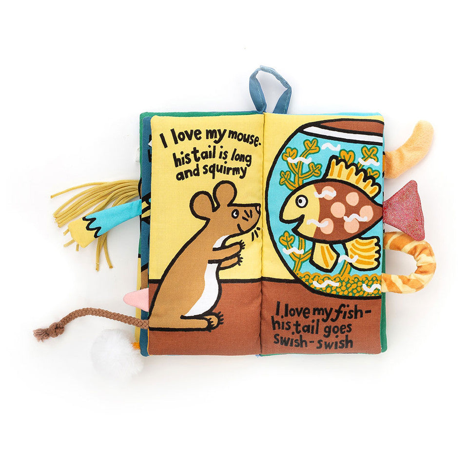 Jellycat 動物尾巴布書 | Pet Tails Book 22cm