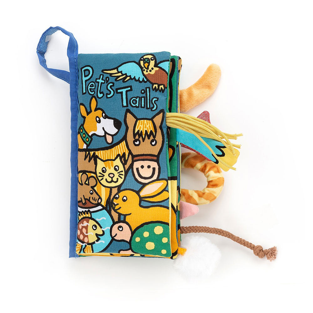 Jellycat 動物尾巴布書 | Pet Tails Book 22cm