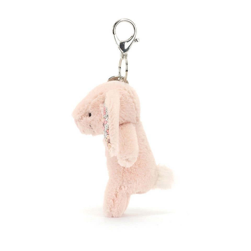 Jellycat 碎花兔兔鎖匙扣 ｜Blossom Blush Bunny Bag Charm 17cm