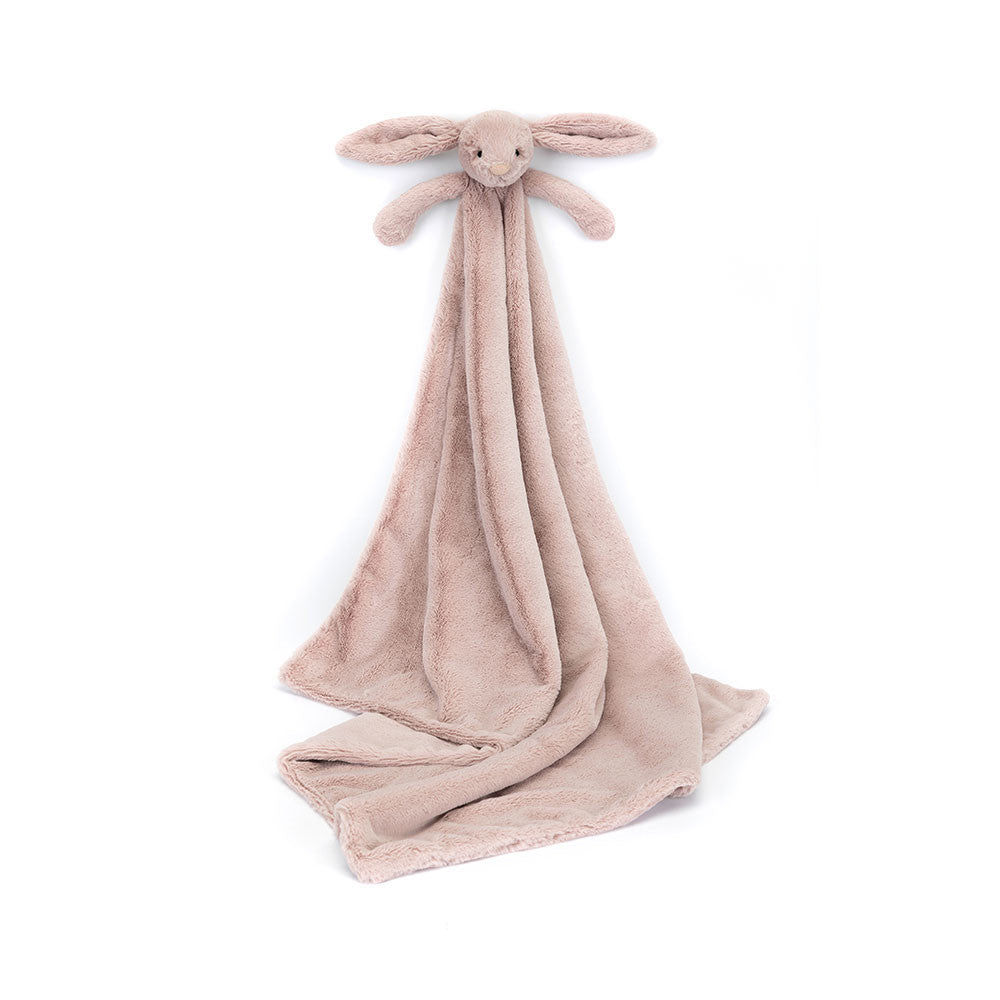 Jellycat  玫瑰粉安撫棉氈禮盒 | Bashful Luxe Bunny Blankie - Rosa 56cm x 70cm x 9cm