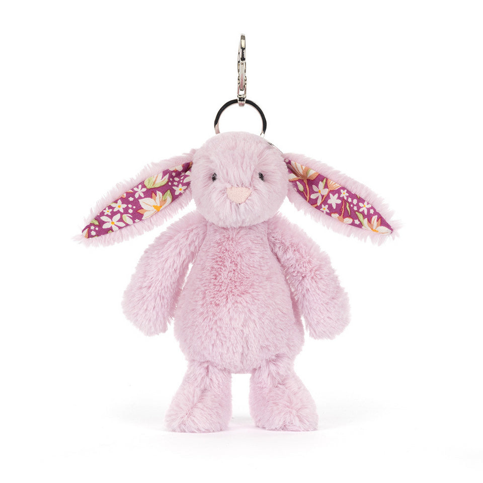 Jellycat 薰衣草花瓣賓尼兔鎖匙扣 | Thistlepop Blossom Bunny Bag Charm 18cm