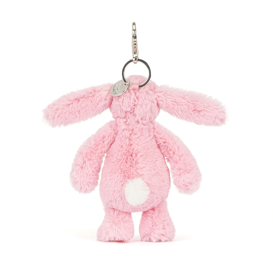 Jellycat 粉紅花瓣賓尼兔鎖匙扣 | Blushkin Blossom Bunny Bag Charm 18cm