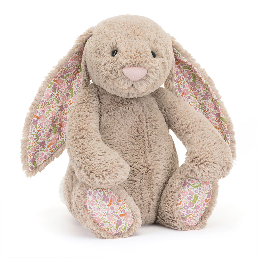 Jellycat 淺啡碎花賓尼兔 | Blossom Beige Bunny 'Petal' 51cm