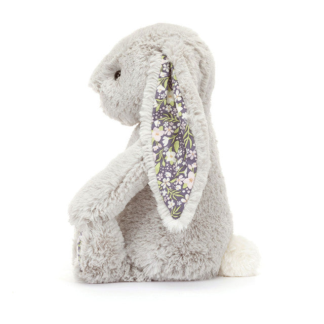 Jellycat 灰色碎花賓尼兔 | Blossom Silver Bunny 'Bloom' 31cm