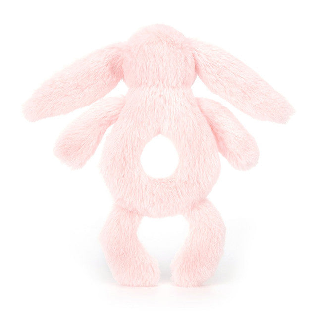 JELLYCAT 害羞賓尼兔手搖鈴 - 淺粉色| Bashful Bunny Ring Rattle 18cm