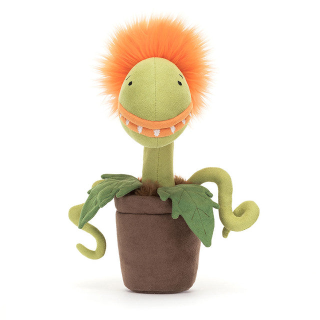 Jellycat Fun Piranha Potted Plant | Carniflore Tammie 27cm