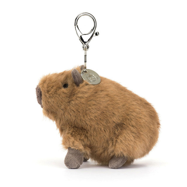 Jellycat 小水豚鎖匙扣 | Clyde Capybara Bag Charm 14cm