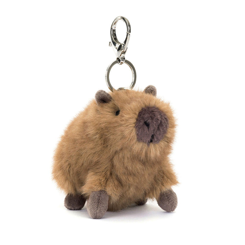 Jellycat 小水豚鎖匙扣 | Clyde Capybara Bag Charm 14cm