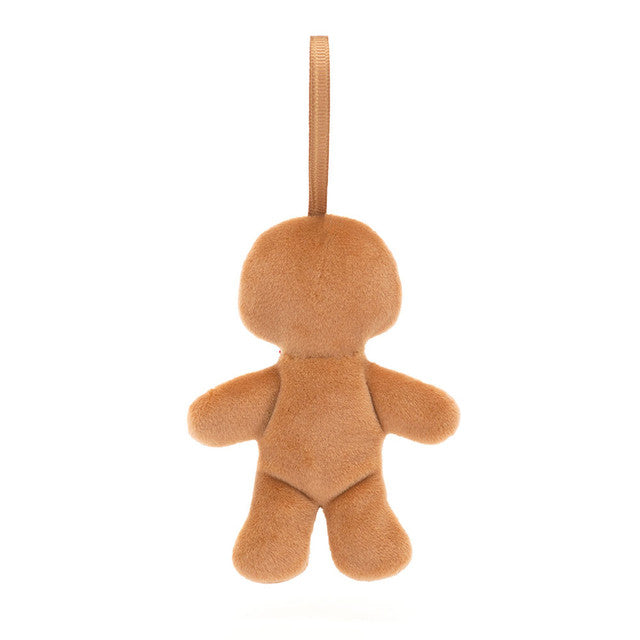 Jellycat 薑餅人吊飾 | Festive Folly Gingerbread Fred 16cm