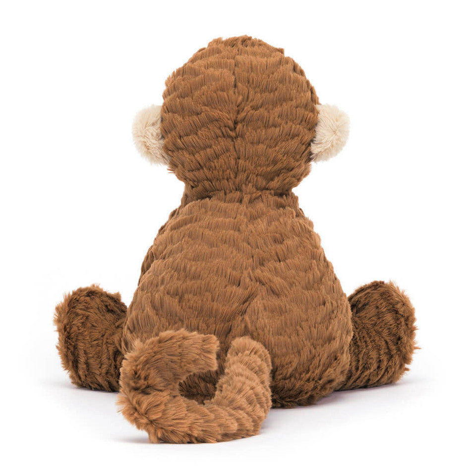 Jellycat 波浪毛小猴子 | Fuddlewuddle Monkey 23cm