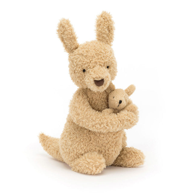 Jellycat  袋鼠媽媽寶寶 Huddles Kangaroo 26cm