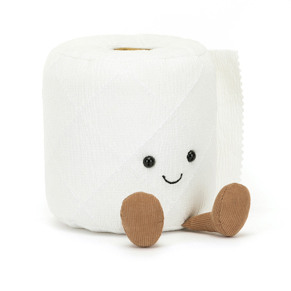 Jellycat 微笑廁紙卷 | Amuseables Toilet Roll 15cm