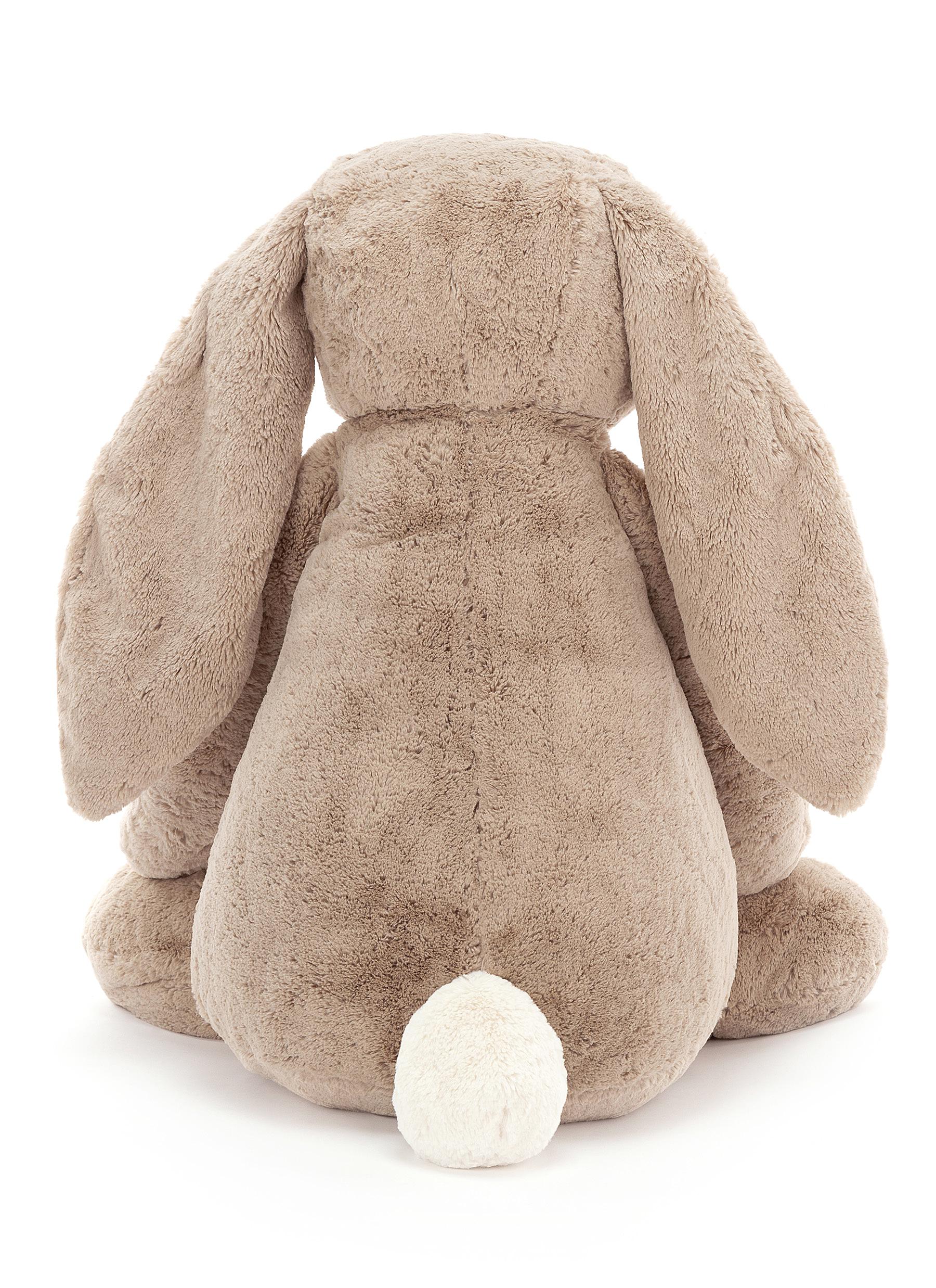 JELLYCAT BASHFUL 經典兔子 108 厘米 -淺啡色 | BASHFUL BUNNY MEDIUM SOFT TOY 108 cm - Beige