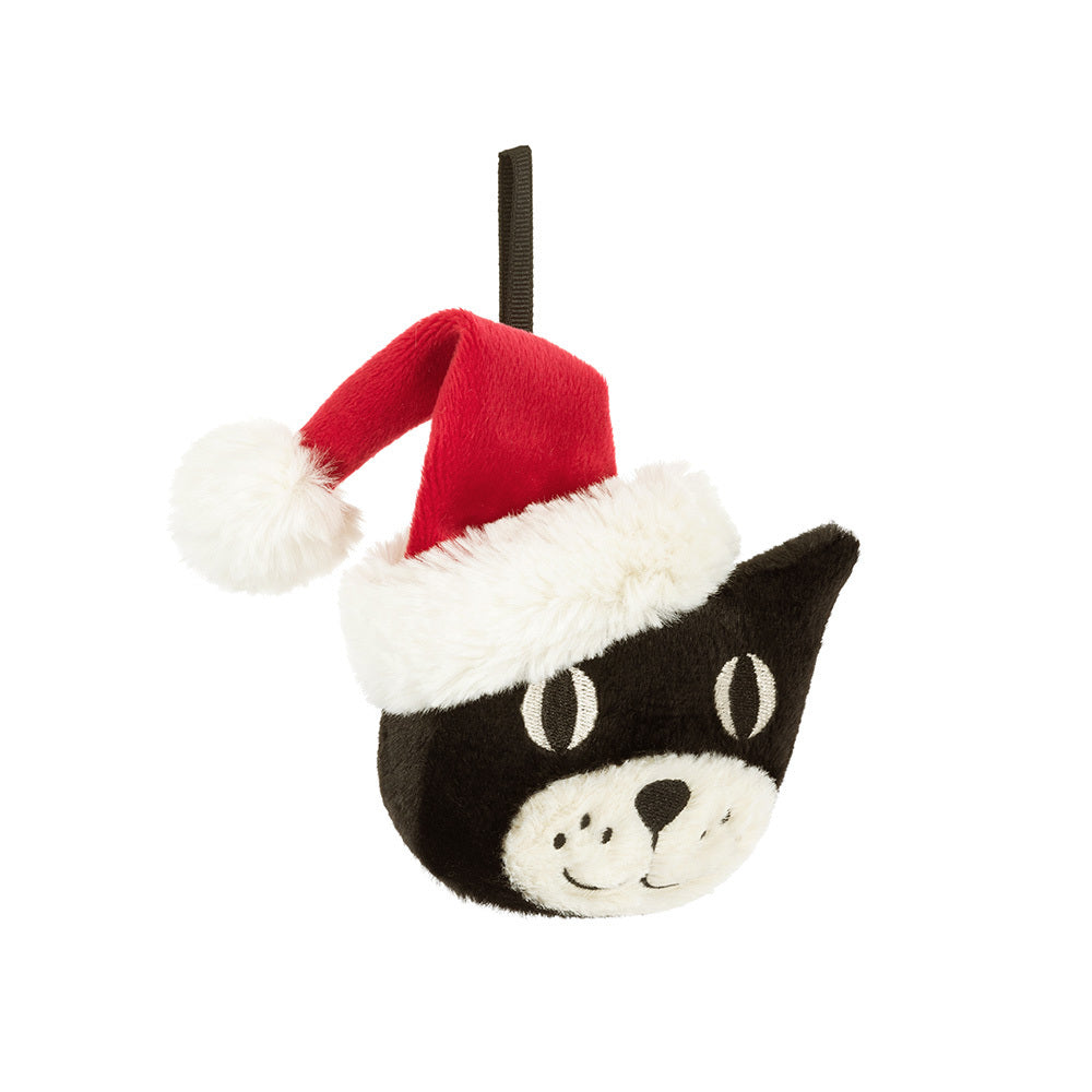 Jellycat 聖誕經典黑貓掛飾 | Jack Decoration 9cm