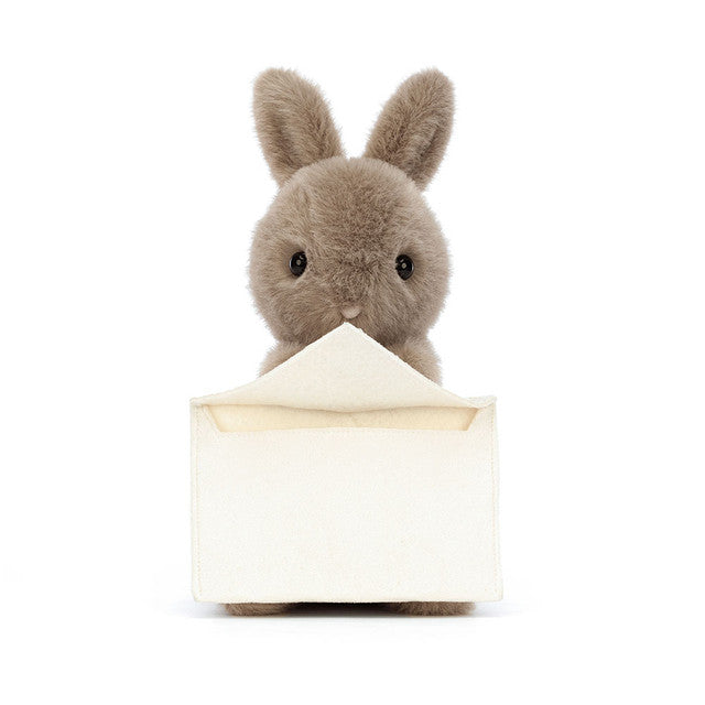 Jellycat 心意卡兔子 | Messenger Bunny 19cm