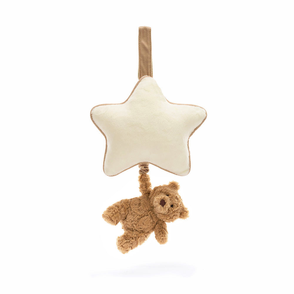 Jellycat 巴賽羅熊音樂掛飾 | Bartholomew Bear Musical Pull 30cm