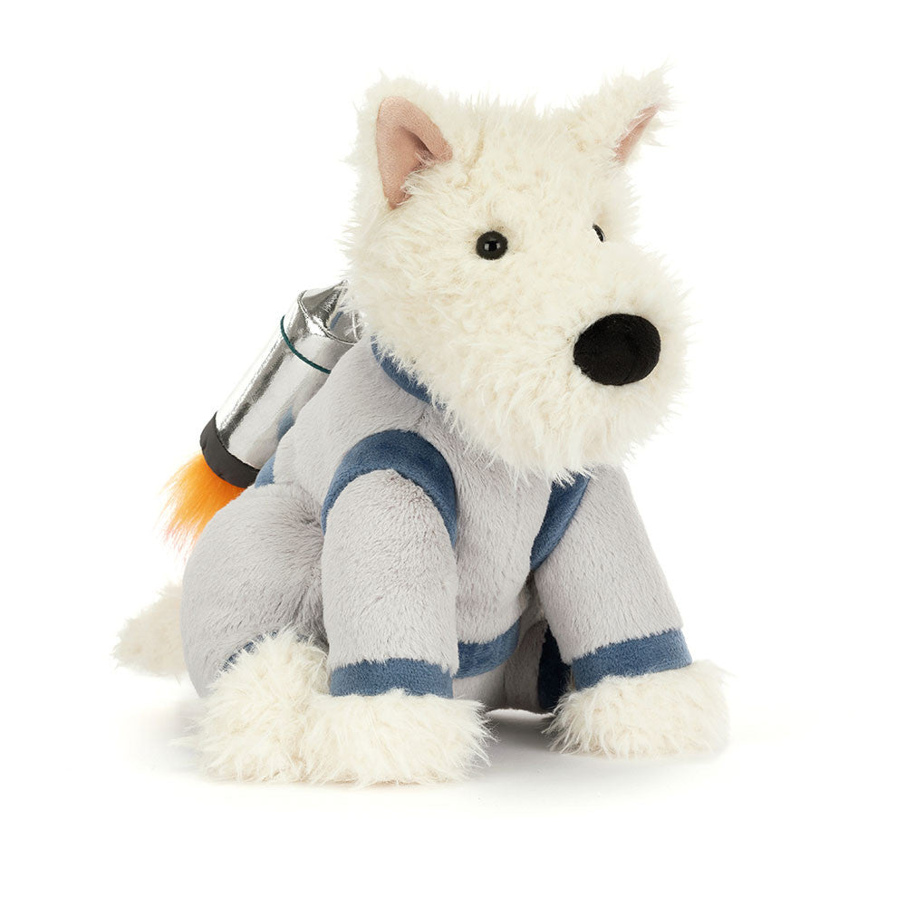 JELLYCAT 太空蘇格蘭梗犬西高地狗 | Munro Scottie Dog Space Outfit 23cm