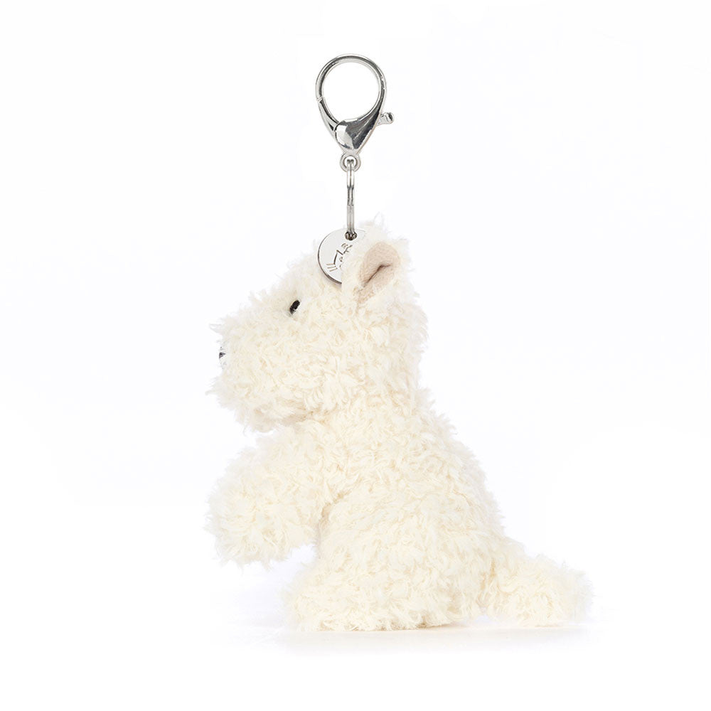 Jellycat  蘇格蘭爹利犬/ 西高地狗Munro Scot Dog soft bag charm 11cm