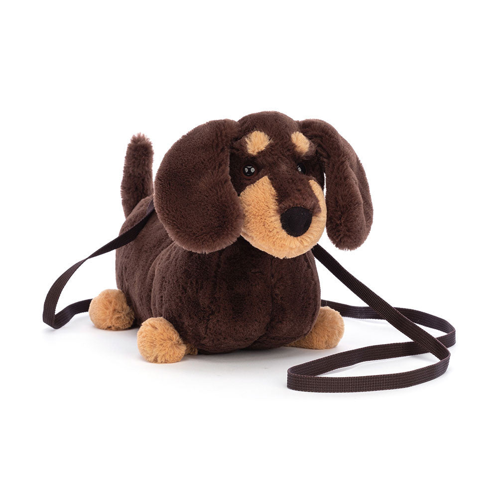 Jellyat 臘腸狗袋 | Otto Sausage Dog Bag 16cm