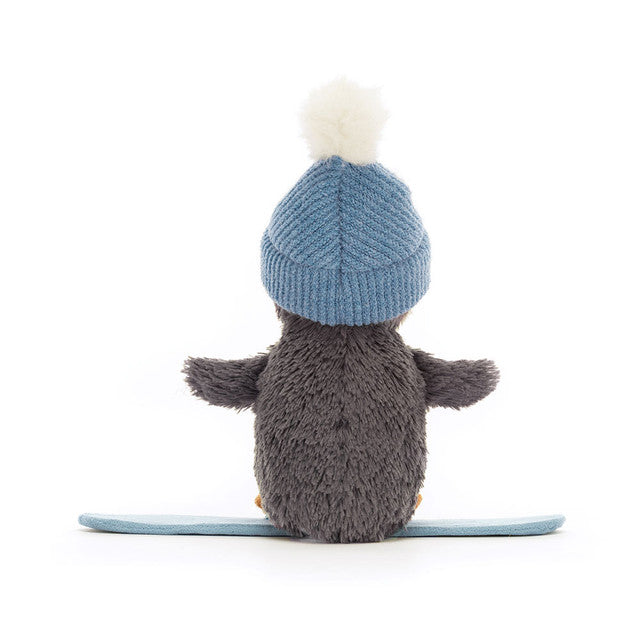 Jellycat 滑雪小企鵝 | Peanut Penguin Snowboarding 18cm