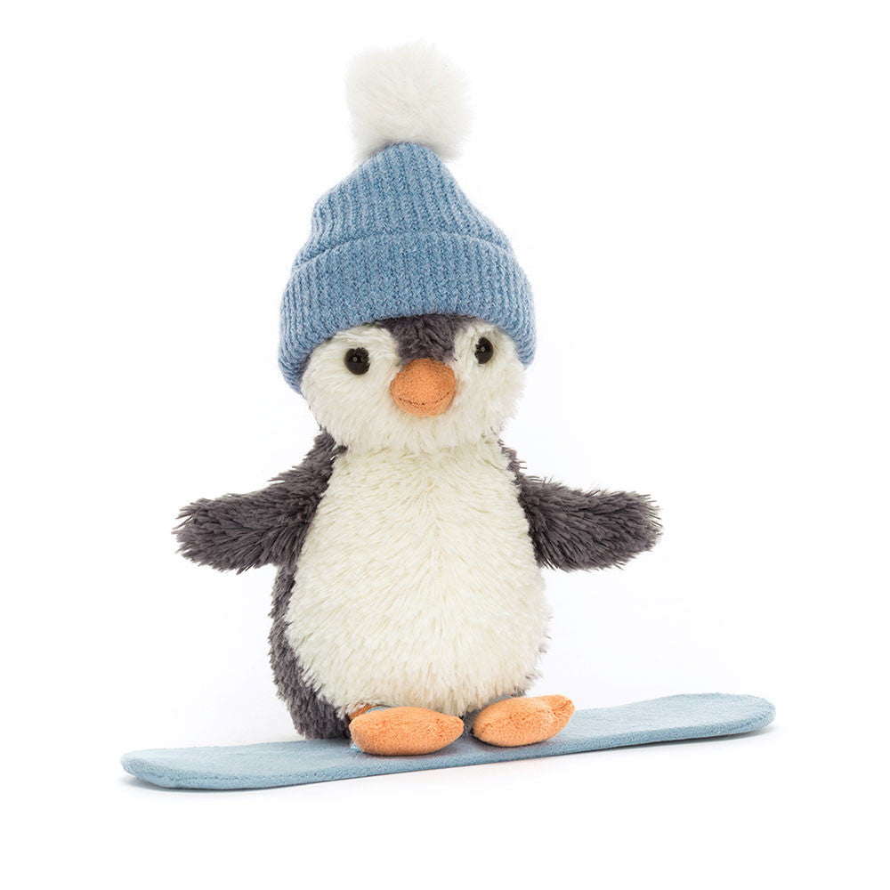 Jellycat 滑雪小企鵝 | Peanut Penguin Snowboarding 18cm