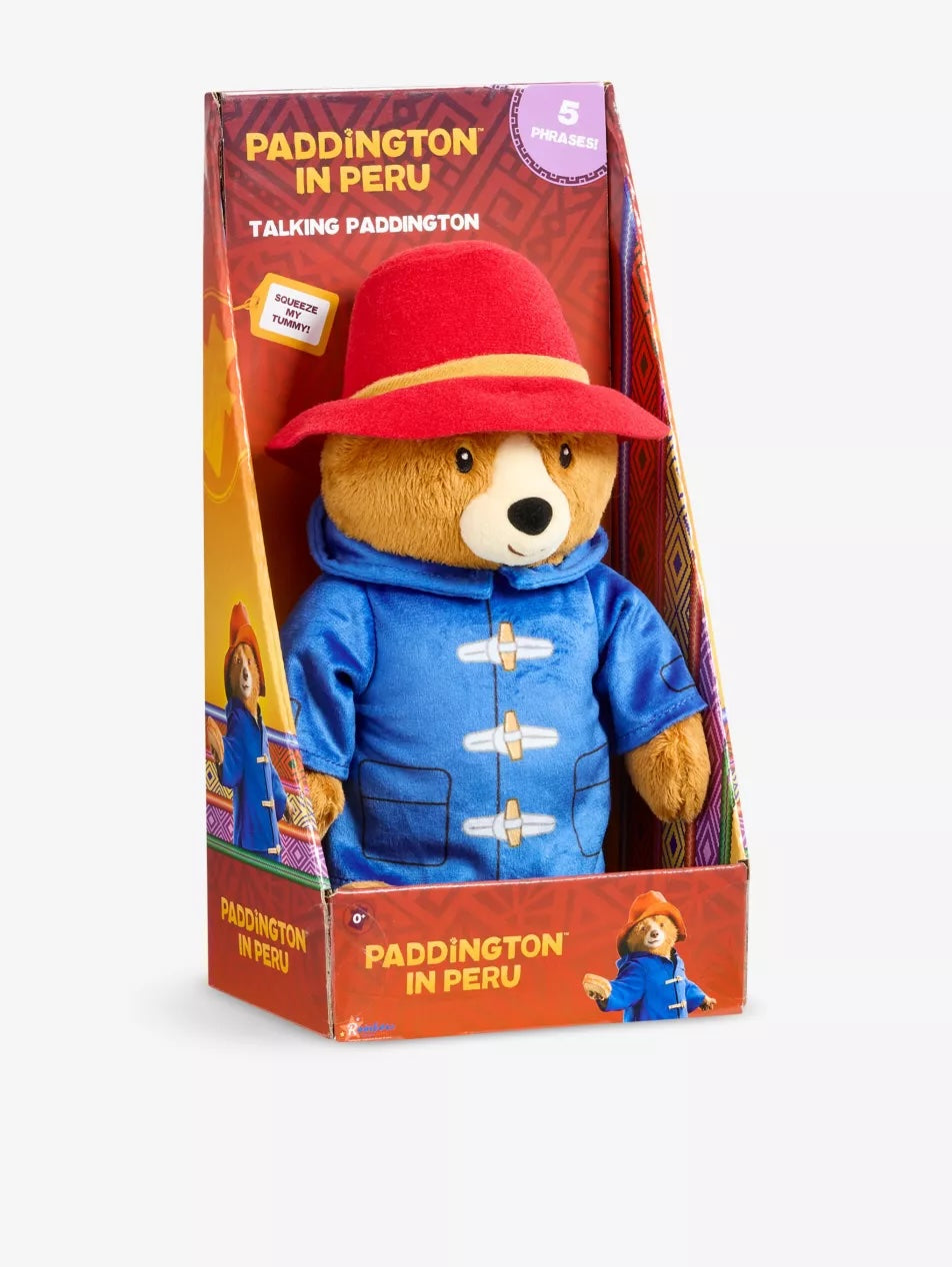 Paddington Bear 柏靈頓熊發聲公仔 | Paddington Bear cuddly toy 25cm