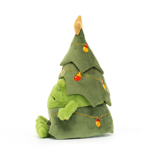 Jellycat 雨蛙聖誕樹 | Christmas Tree Ricky Rain Frog 29cm