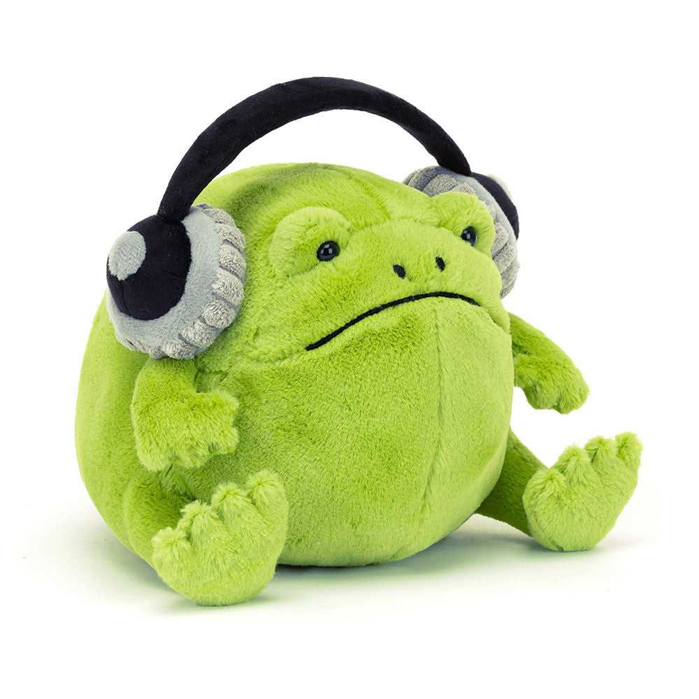 Jellycat 耳機雨蛙 | Ricky Rain Frog Headphones 15cm