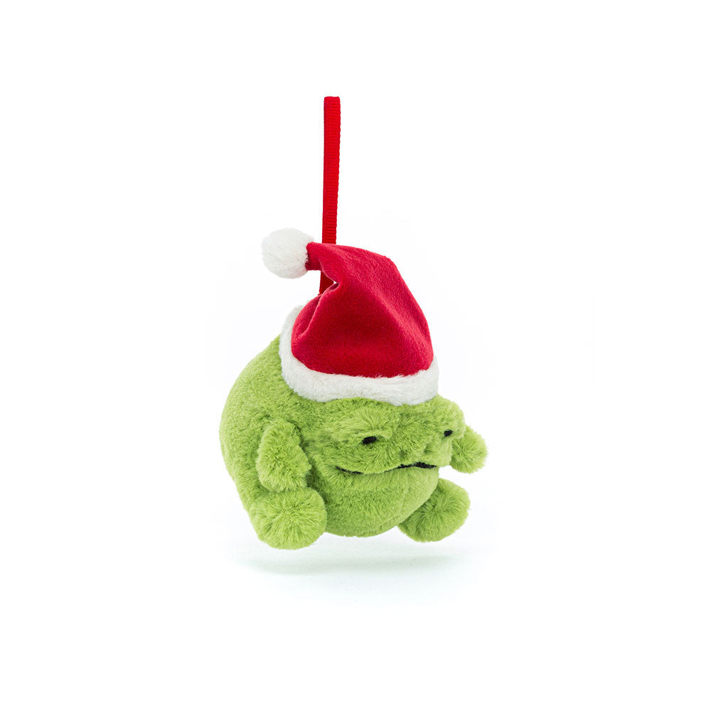 Jellycat 聖誕雨蛙掛飾 | Ricky Rain Frog Decoration 8cm