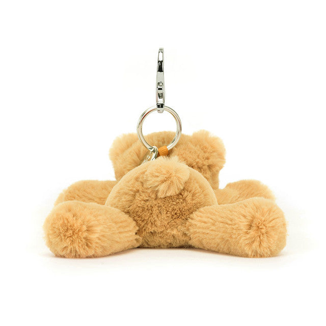 Jellycat 柔軟小熊鎖匙扣 | Smudge Bear Bag Charm 16cm