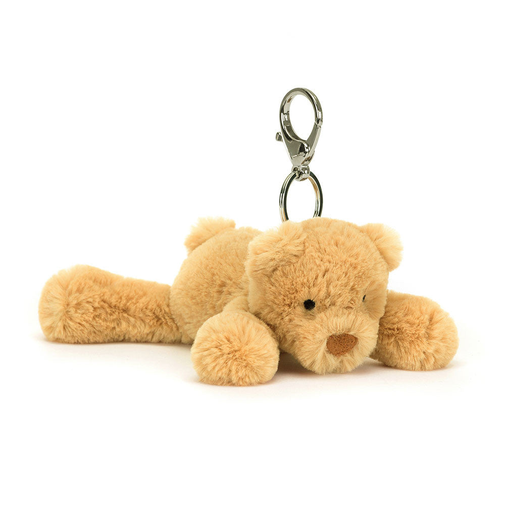 Jellycat 柔軟小熊鎖匙扣 | Smudge Bear Bag Charm 16cm