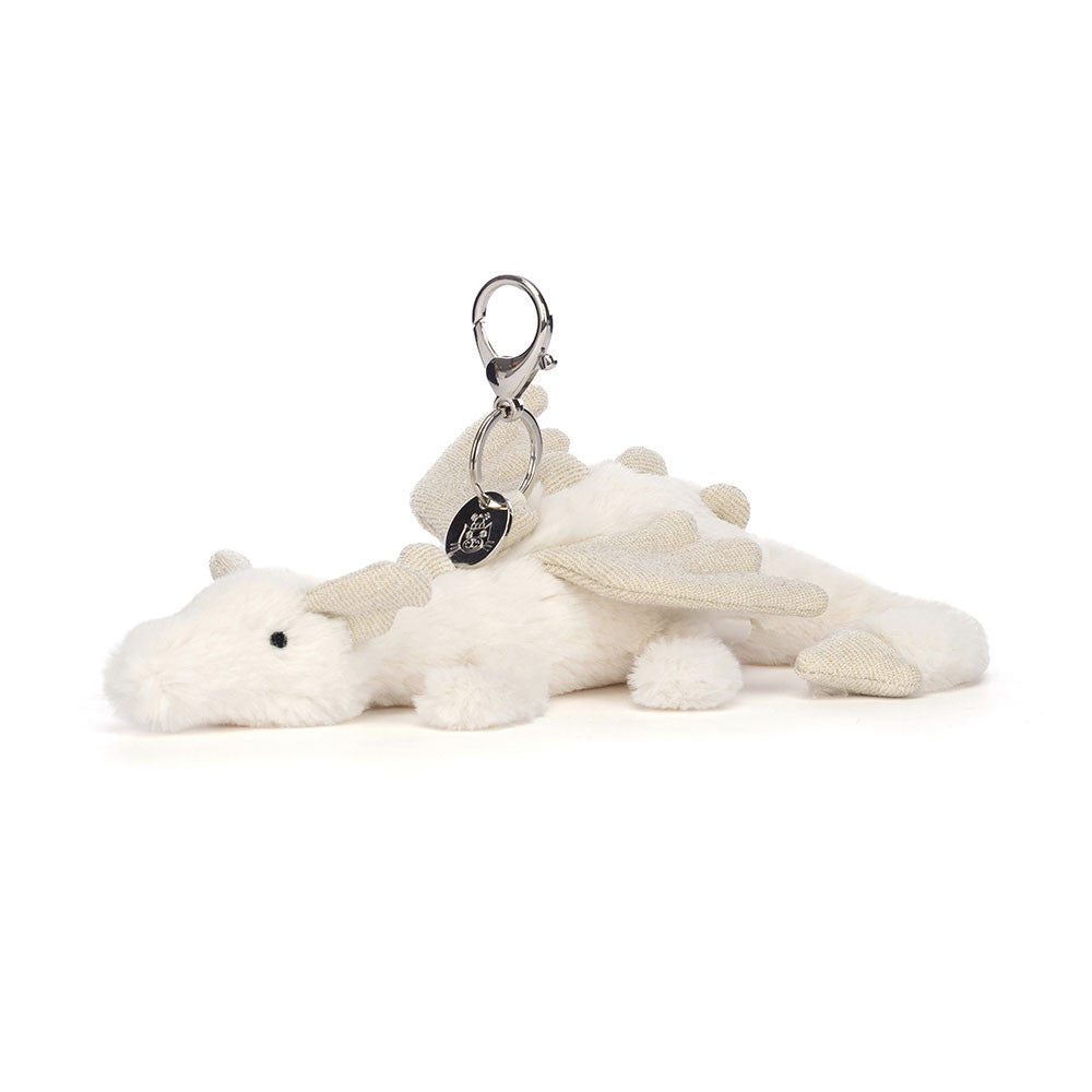 Jellycat 小雪龍鎖匙扣| Snow Dragon Bag Charm 22cm