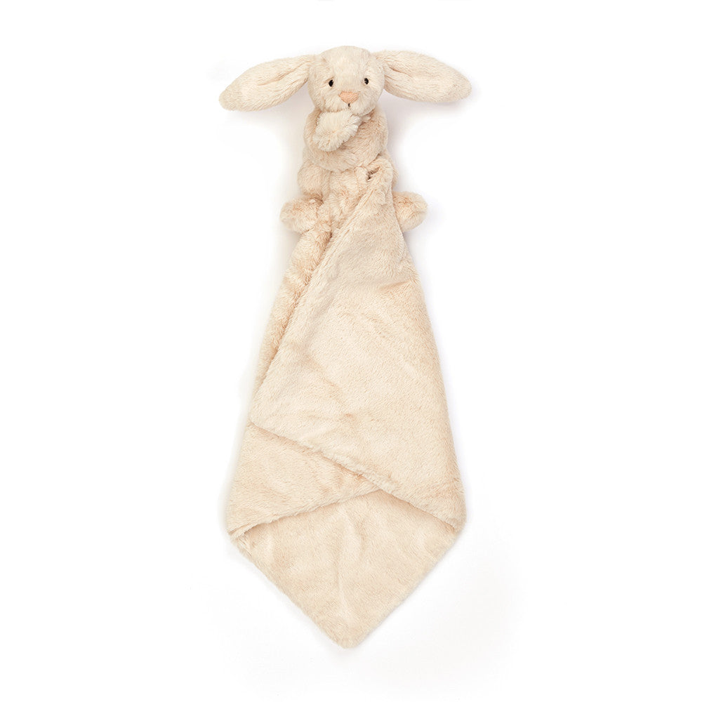 Jellycat 嬰兒安撫巾禮盒-米黃色 | Bashful Luxe Bunny Soother -Beige  15cm x 34cm x 34cm