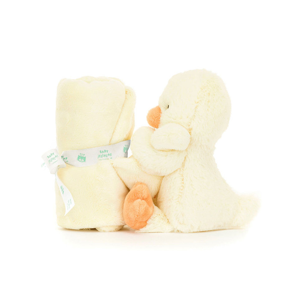 Jellycat  小鴨安撫巾  | Bashful Duckling Soother 15cm x 34cm x 34cm