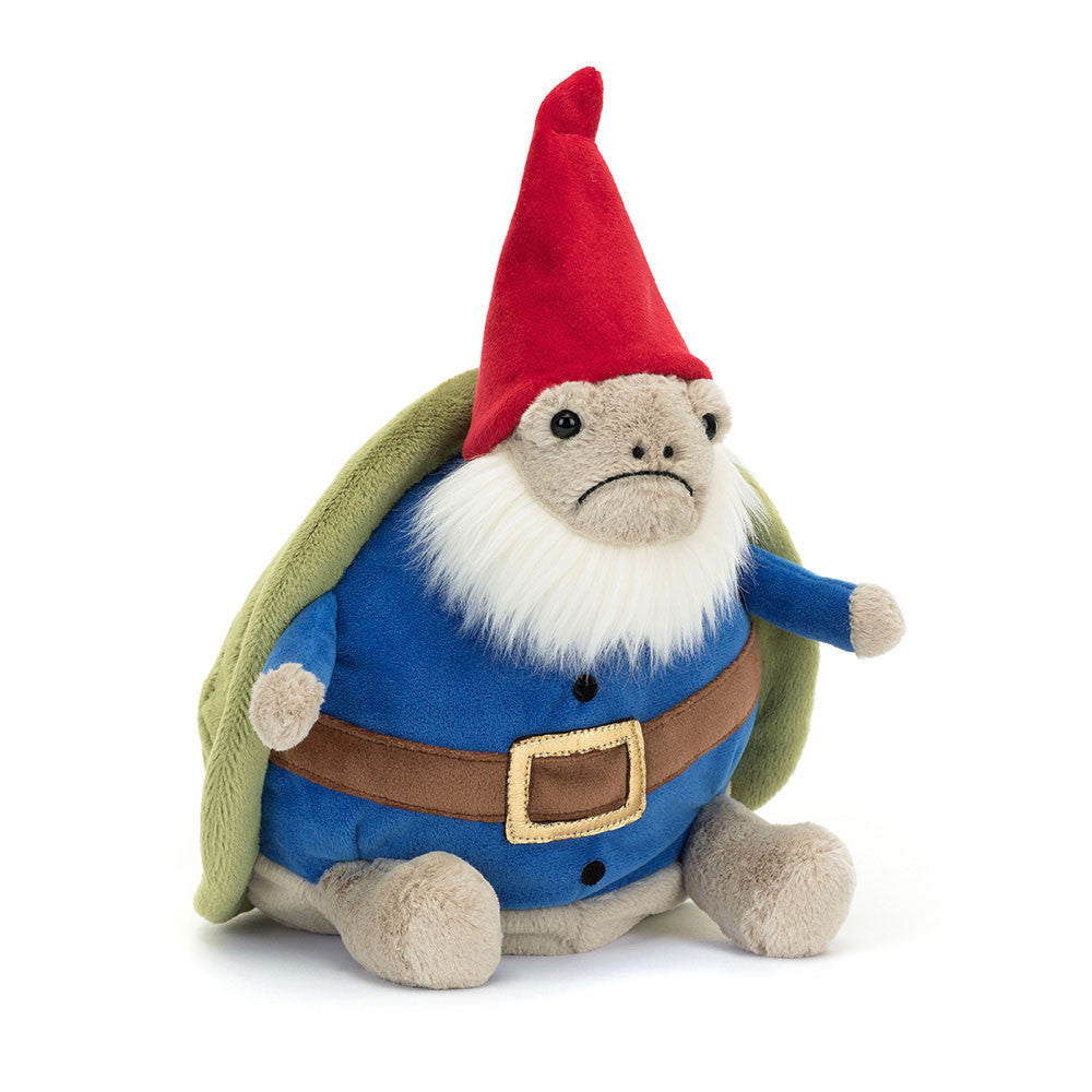 Jellycat 花園小矮人烏龜| Timmy Turtle 'Garden Gnome' 28cm