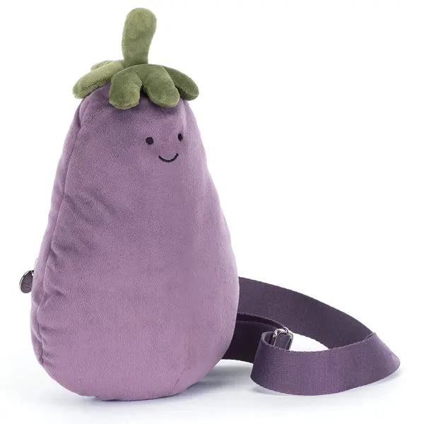 Jellycat 茄子袋 | Aubergine Bum Bag 27cm