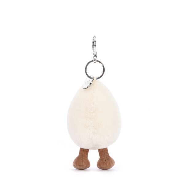 Jellycat Egg Keychain | Amuseable Happy Boiled Egg Bag Charm 18cm