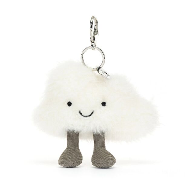 Jellycat Baiyun Keychain | Amuseable Cloud Bag Charm 15cm