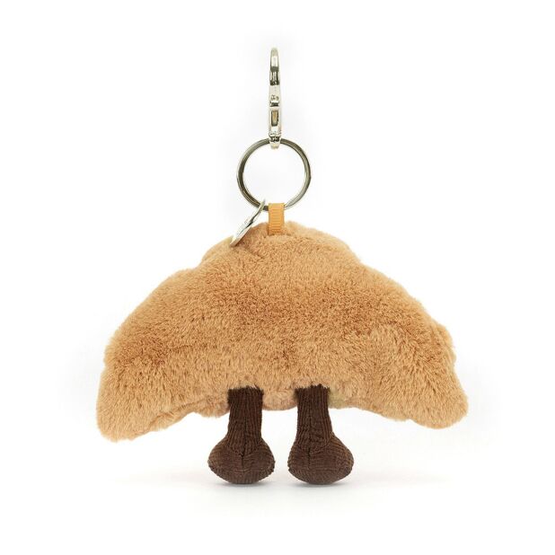 Jellycat 牛角包鎖匙扣 | Amuseable Croissant Bag Charm 16cm