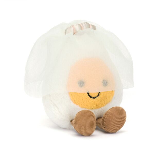 Jellycat Wedding Doll Bride Egg | Amuseable Boiled Egg Bride 14cm