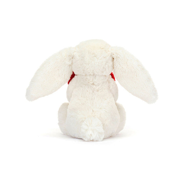 Jellycat 心心賓尼兔 | Bashful Red Love Heart Bunny 18cm